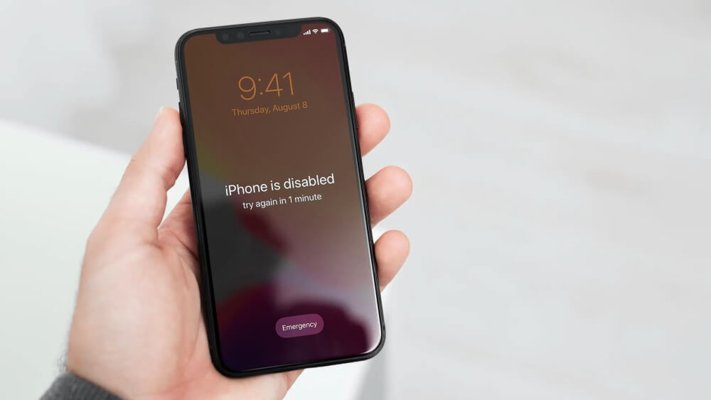 iPhone bị vô hiệu hóa