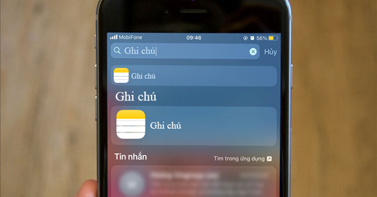 cách tải lại ghi chú trên iPhone