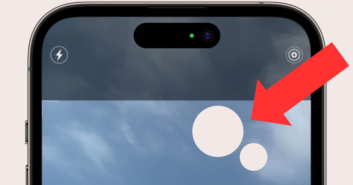 Dấu hiệu của màn hình iPhone bị hở sáng