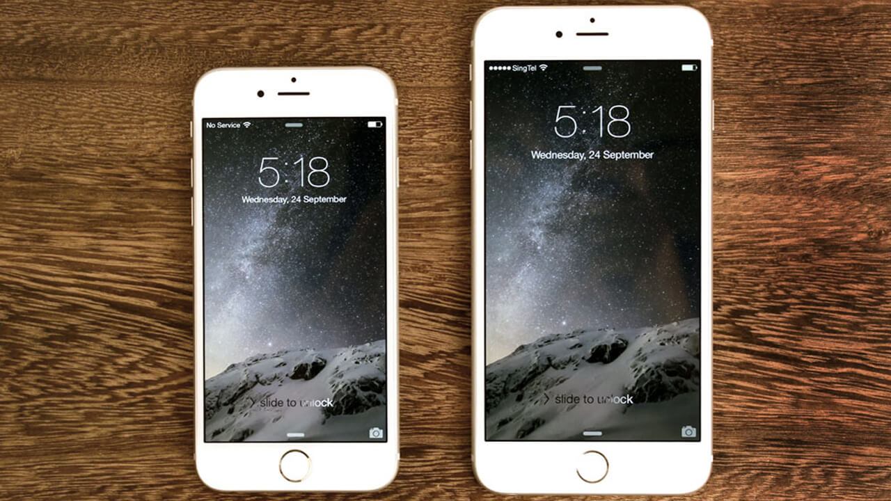 Dòng máy iPhone 6 được ra mắt năm 2014